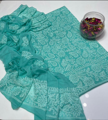 Soft Crinkle Chicken Kari 2-Piece Suit #1