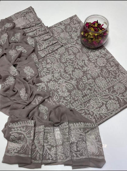 Soft Crinkle Chicken Kari 2-Piece Suit #1